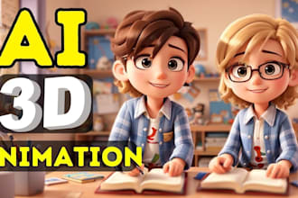 edit 3d animation youtube video editing