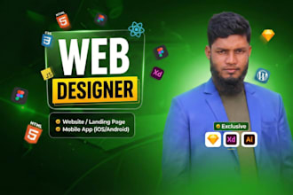 design a landing page with elementor and wordpress