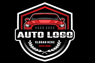 create wonderful and excellent car logo design