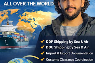 provide ddp and ddu shipping by sea and air worldwide
