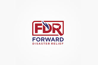 design impactful disaster relief non profit logo