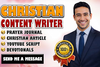 write christian article blog content sermon prayer journal daily devotional