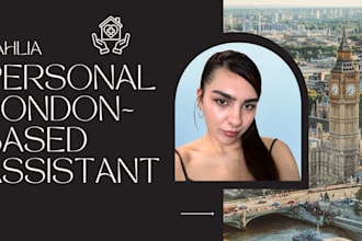 be your trusted london personal assistant for any errands