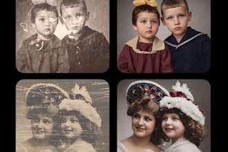 restore old photos professionally