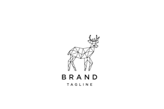 do clean premium line art logo design