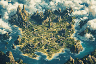 make a fantasy map