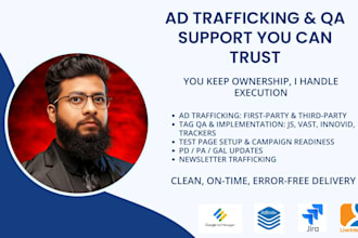 professionally handle display and video ad trafficking and ad operations