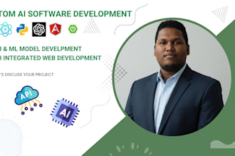 ai website, ai chatbot saas, software developer as full stack developer