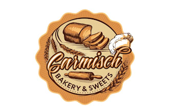 do pizza food bakery restaurant logo with t shirt design