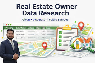 provide verified real estate owner and property data