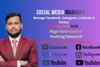 do handle your facebook ads, page optimization, and content scheduling