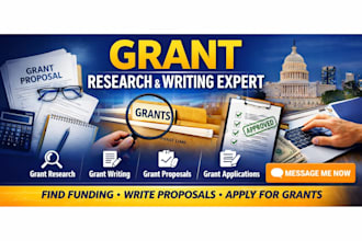 write a winning grant proposal for your nonprofit, startup and sbir grant