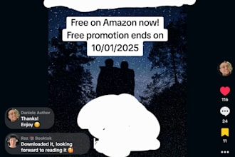 promote your book or KDP ebook on my booktok account