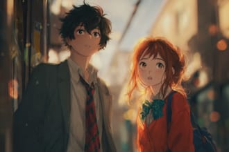 design a awesome anime art