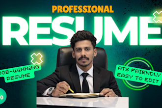 write a professional resume and ats CV