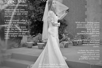 help you decide your wedding gowns through illustrations
