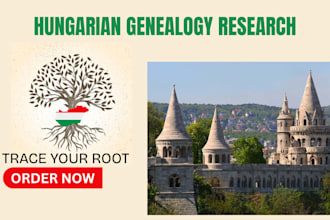 do hungarian genealogy and family history research