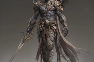 design an fantasy illustration