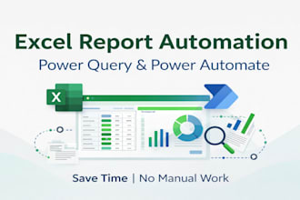 automate excel reports using power query and power automate