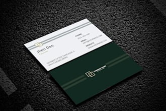 do business card, letterhead, and full stationery branding