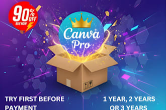activate canva pro for 3 years