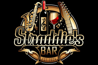 do high quality professional bar , nightclub logo design