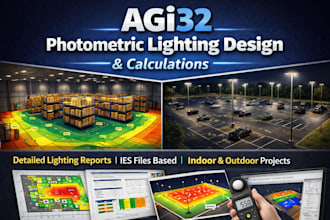 do agi32 photometric lighting design and calculations