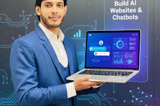 create full stack ai websites and chatbots