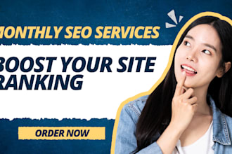 do monthly SEO link building with powerful dofollow links