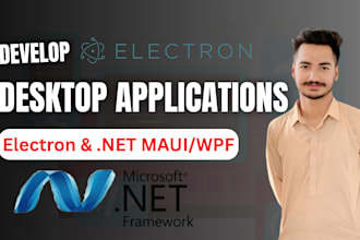 build a cross platform desktop app using electron js