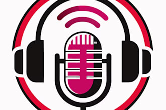 design eye catchy radio station logo with free source file