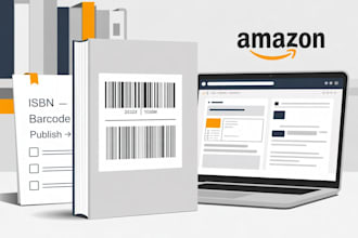 help you with isbn registration and professional book barcode design
