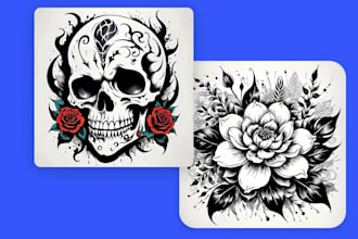 draw american traditional tattoo