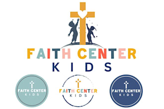 do modern childcare, daycare, kids education logo design for you