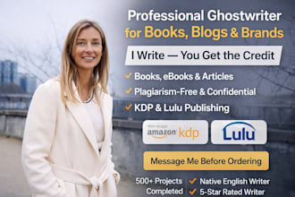 ghostwrite ebook fiction, nonfiction ghost writer, memoir ghost ebook write