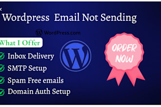 fix wordpress email not sending or going to spam