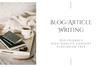 write clear and engaging SEO blog articles