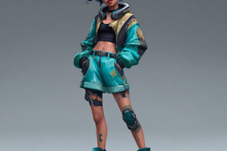 create ai generated character or concept art