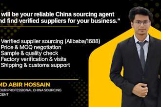 be your reliable china sourcing agent