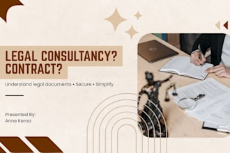 provide legal consultancy and contract services
