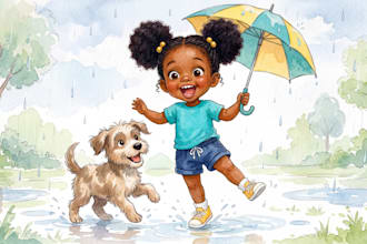 create children story book illustrations and book covers