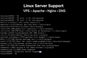 provide linux system administration and server support