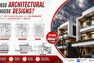 do floor plans in revit or archicad