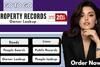 find property records owner info liens deed search people lookup