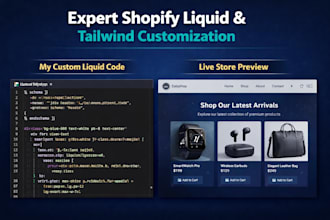 design redesign responsive custom shopify userfriendly store develope