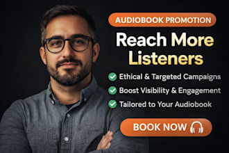 promote your audiobook with targeted and ethical marketing