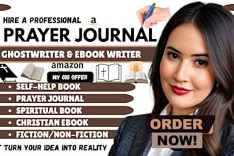 ghostwrite edit christian book journal prayer journal and spritual book