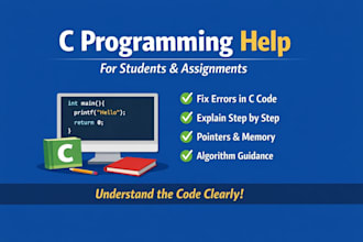 help you understand and fix c programming assignments