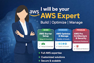 be your AWS expert to build, optimize and fix infrastructure
