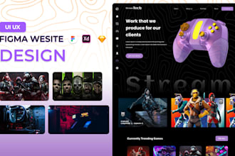 design mobile app UI UX, web app UI UX and dashboard in figma